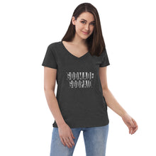 Load image into Gallery viewer, Women’s recycled v-neck t-shirt